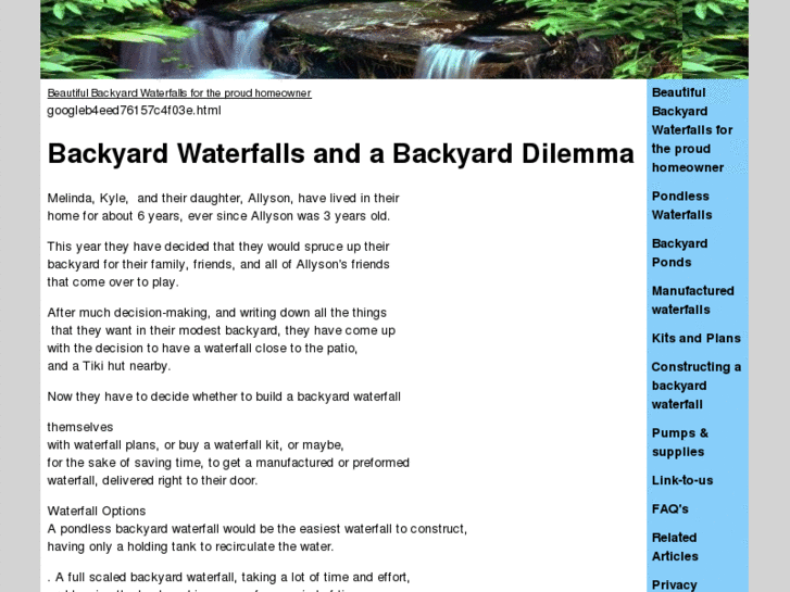 www.beautiful-backyard-waterfalls.com