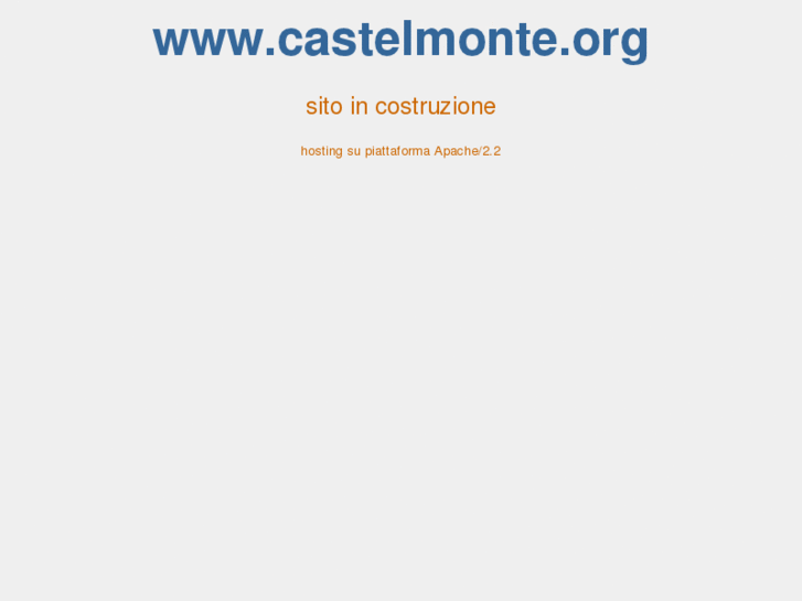 www.castelmonte.org