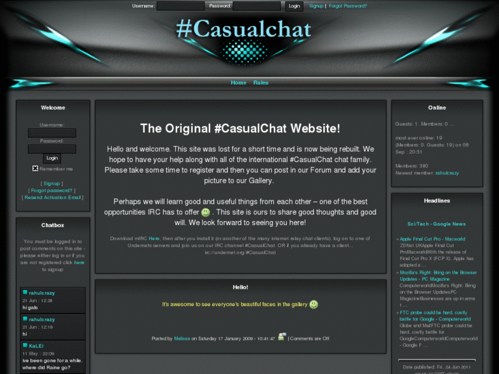 www.casualchat.net