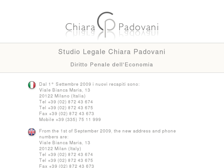 www.chiarapadovani.com