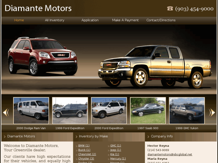 www.diamantemotors.com