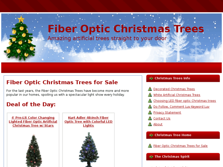 www.fiberopticchristmastreesale.com