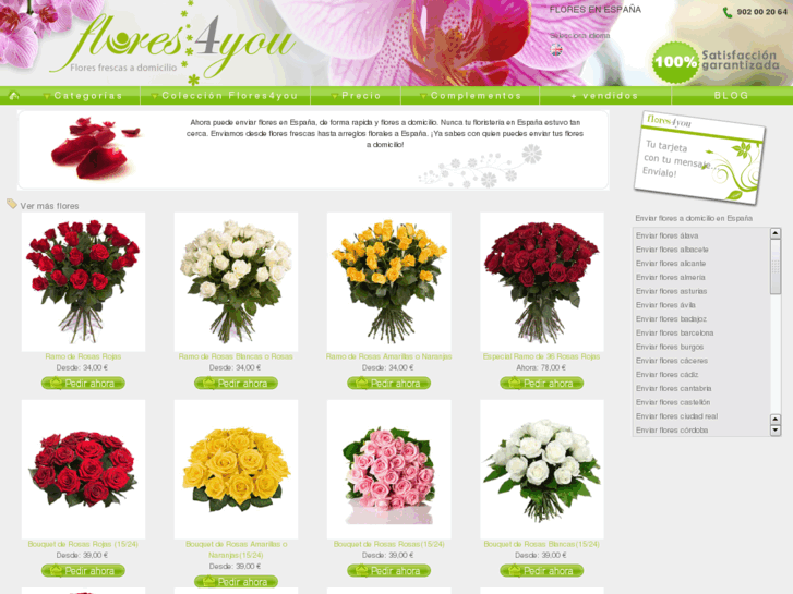 www.flores4you.com