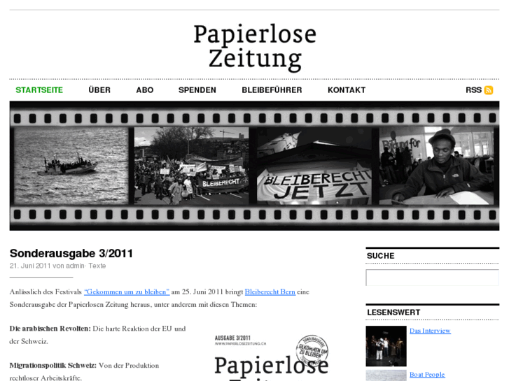 www.papierlosezeitung.ch