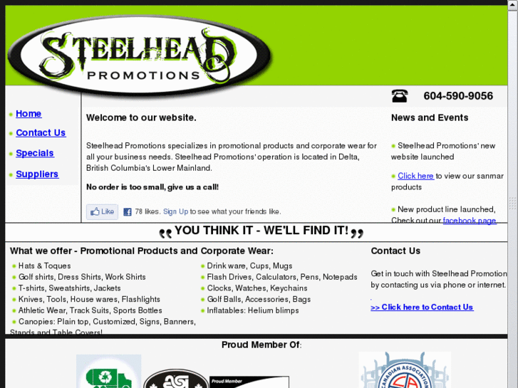 www.steelheadpromotions.ca