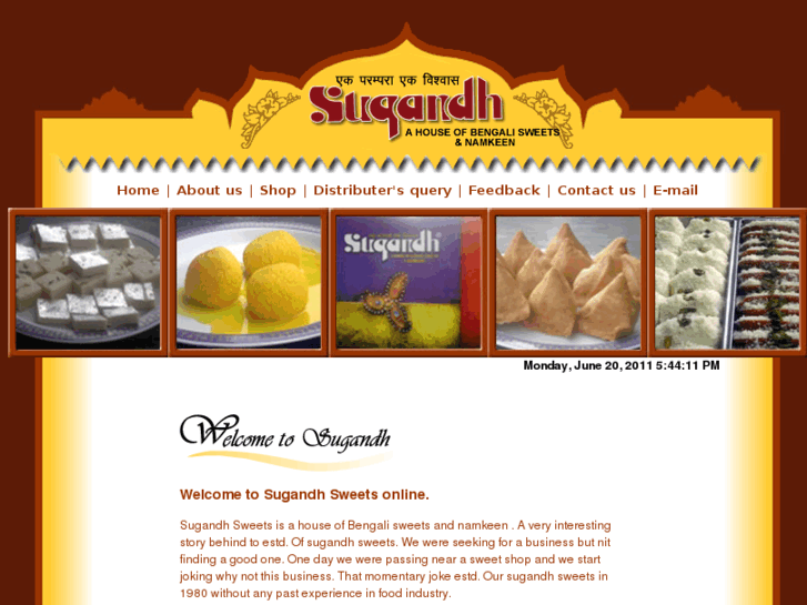 www.sugandhsweets.com