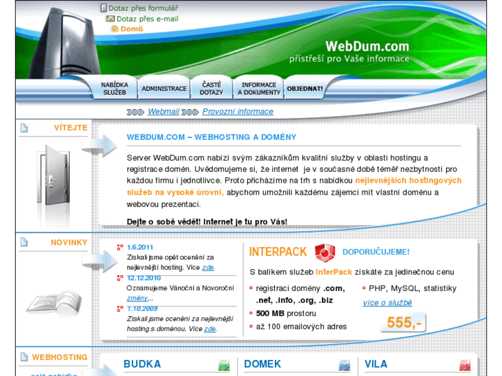 www.webdum.cz