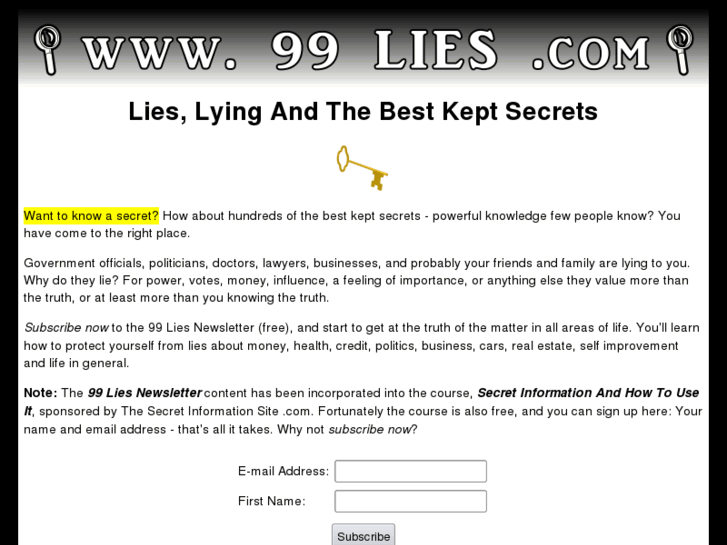 www.99lies.com