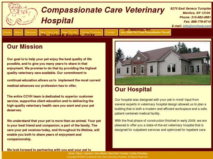 www.compassionatecareveterinaryhospital.com