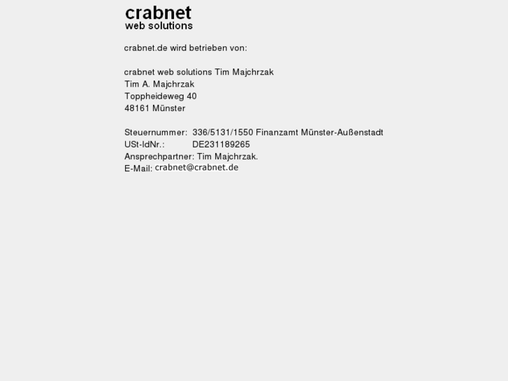 www.crabnet.de