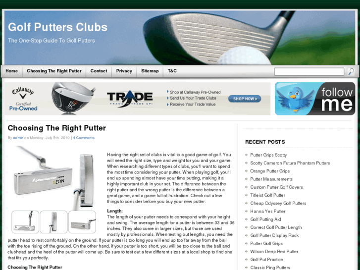 www.golfputtersclubs.com