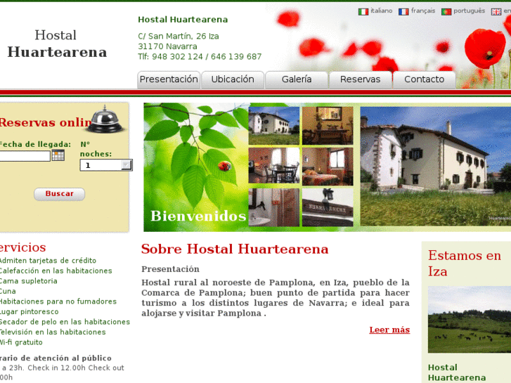 www.hostalhuartearenapamplona.com