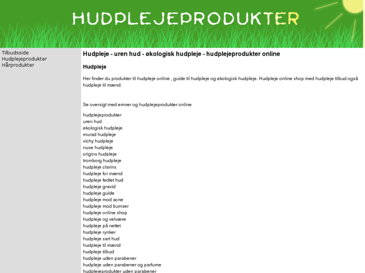 www.hudplejeprodukter.com