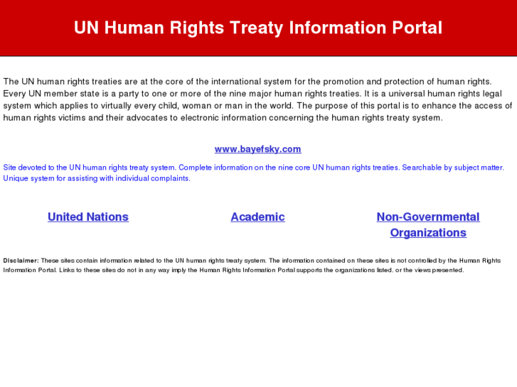 www.humanrightsinfo.com