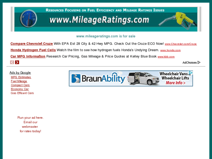 www.mileageratings.com