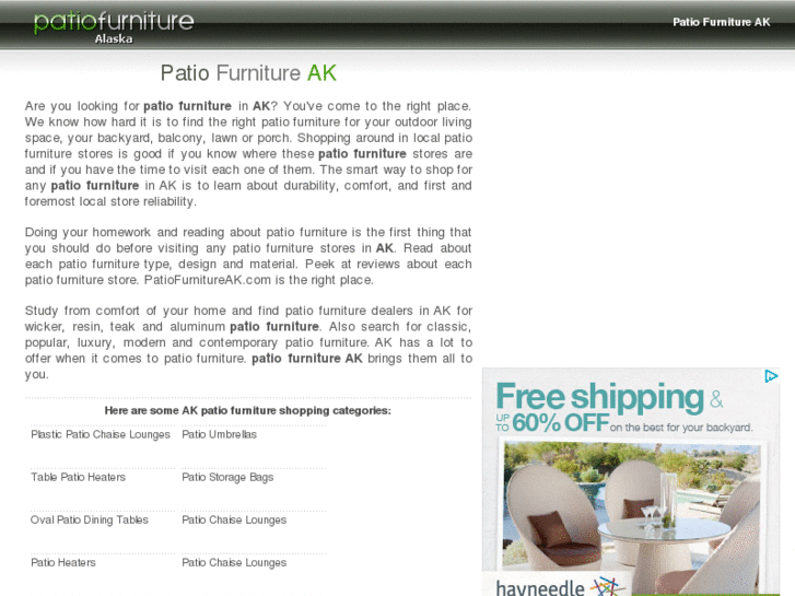 www.patiofurnitureak.com