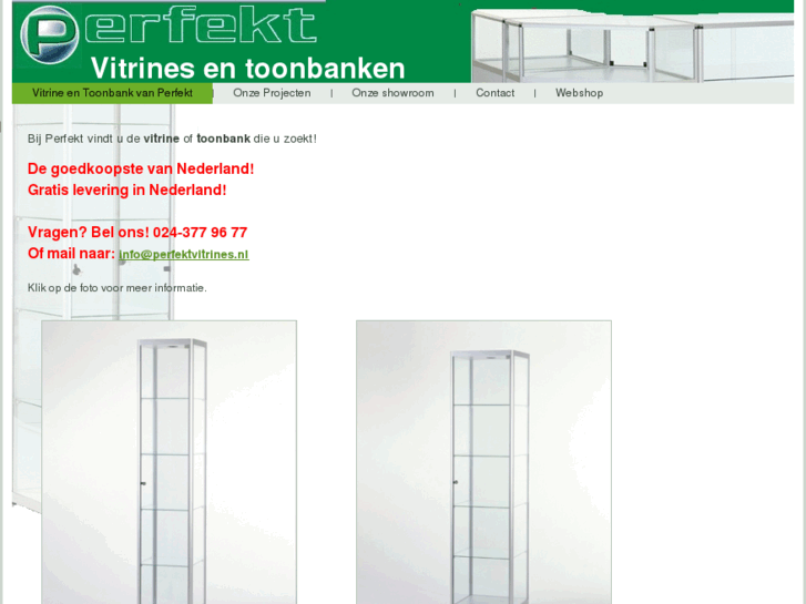 www.perfektvitrines.nl