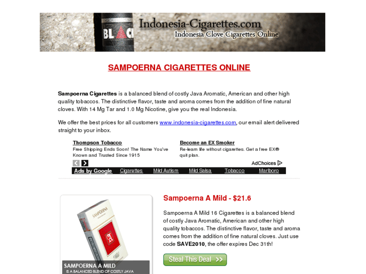 www.sampoernacigarettes.com