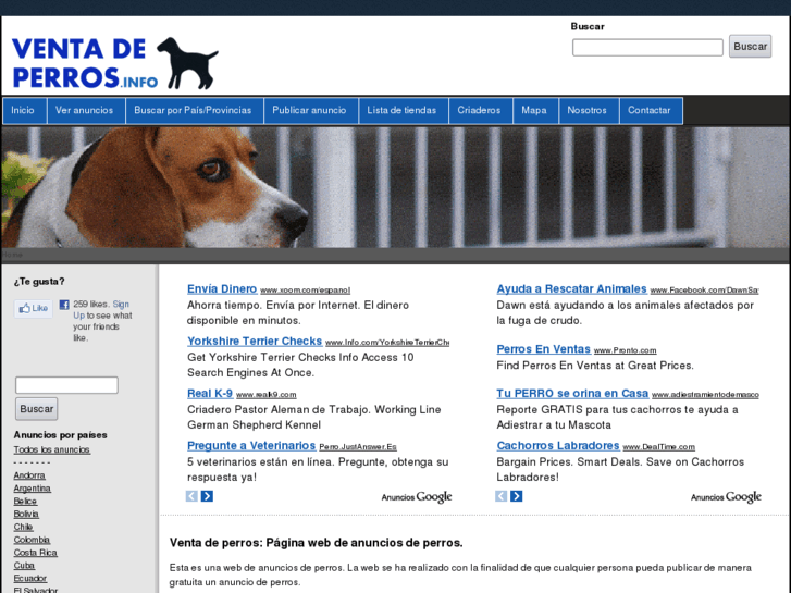 www.ventadeperros.info