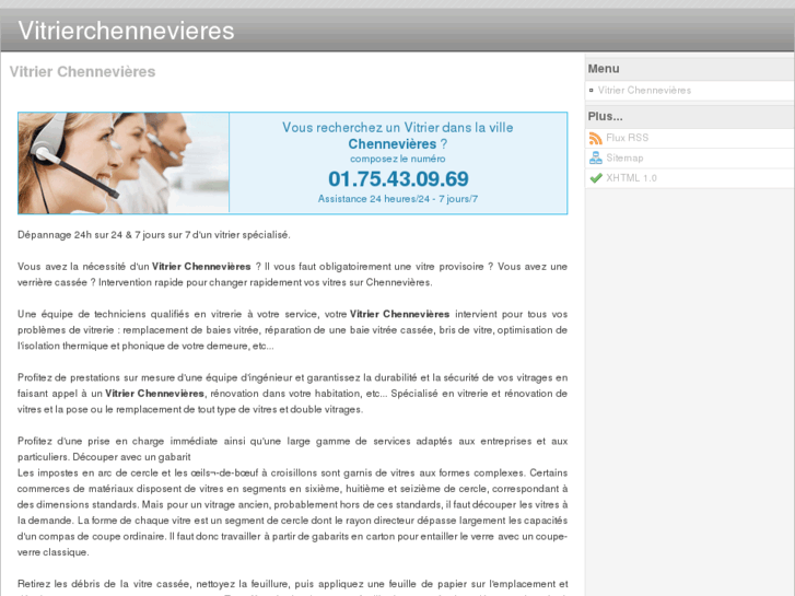 www.vitrierchennevieres.com