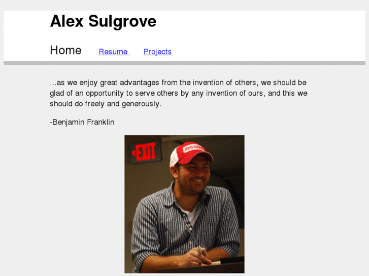 www.alexsulgrove.com