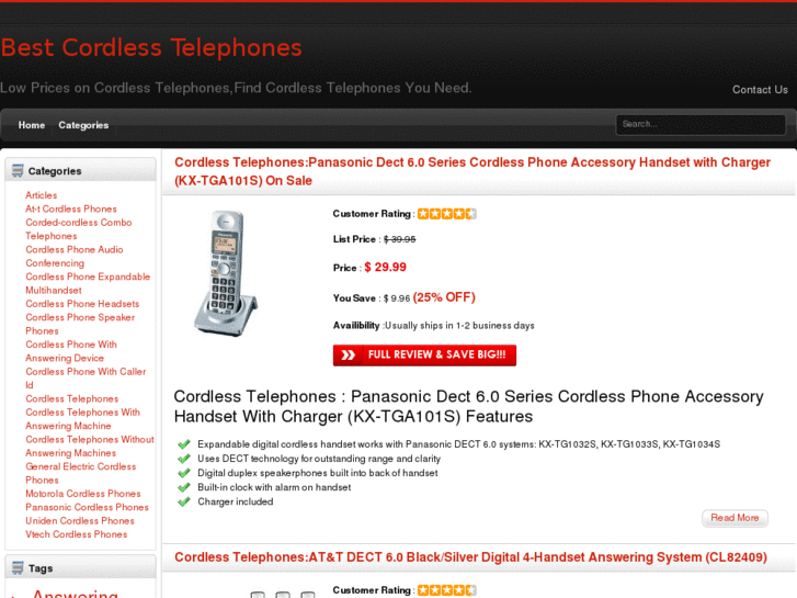 www.bestcordlesstelephones.com