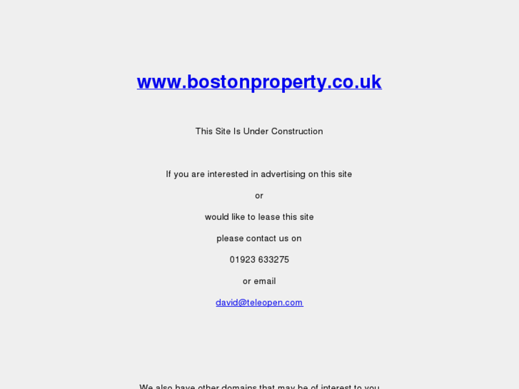 www.bostonproperty.co.uk