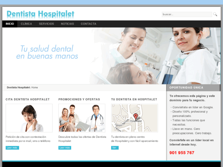 www.dentistahospitalet.com