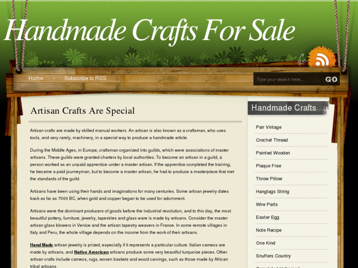 www.handmadecraftssale.com