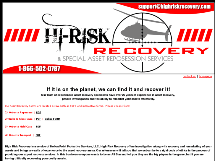www.highriskrepo.com