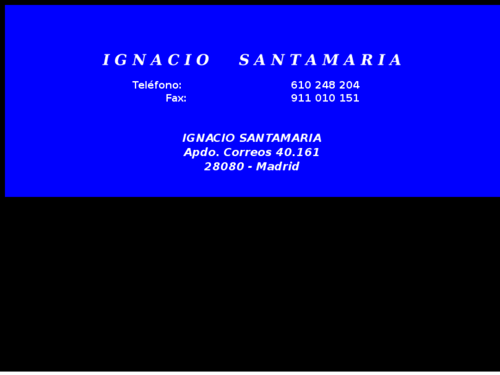 www.ignaciosantamaria.com