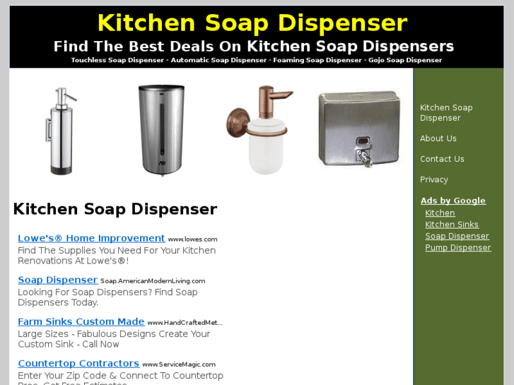 www.kitchensoapdispenser.org