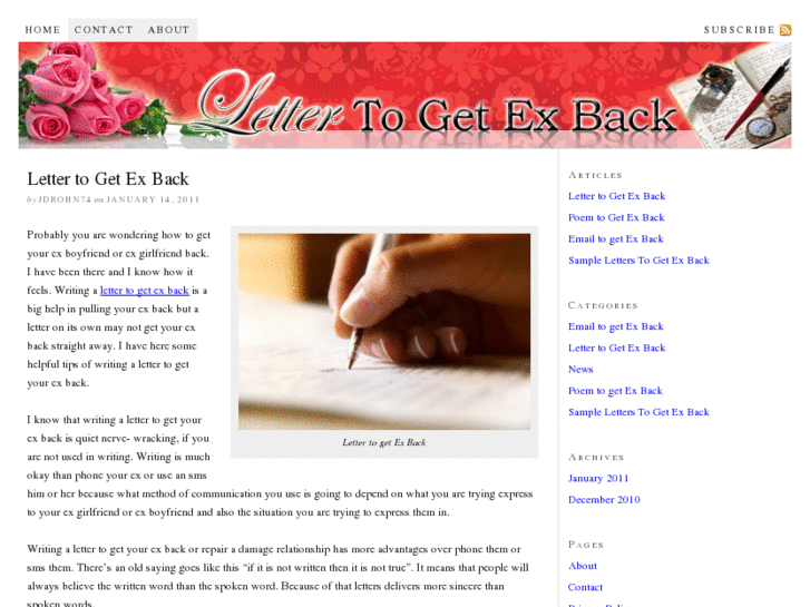 www.lettertogetexback.com