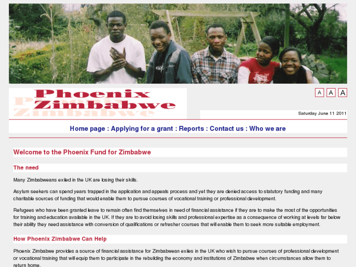 www.phoenixzimbabwe.org