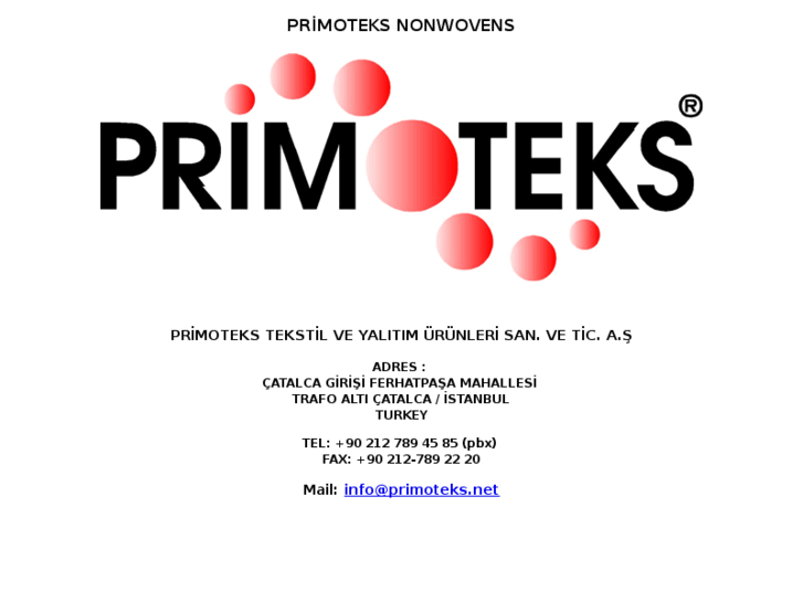 www.primoteks.net