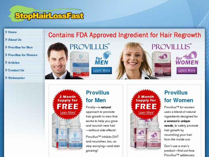 www.stophairlossfast.com