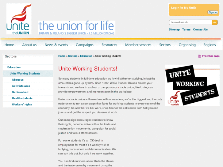 www.uniteworkingstudents.org