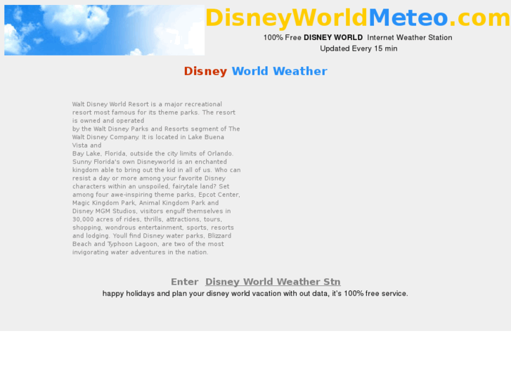 www.disneyworldmeteo.com