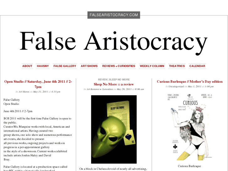 www.falsearistocracy.com