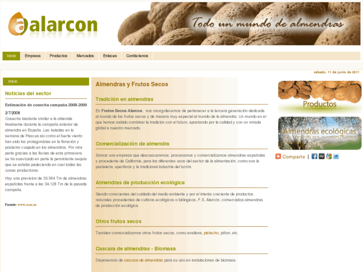 www.frutossecosalarcon.com