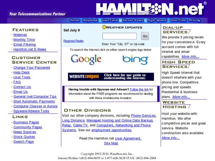 www.hamiltonteleservices.com