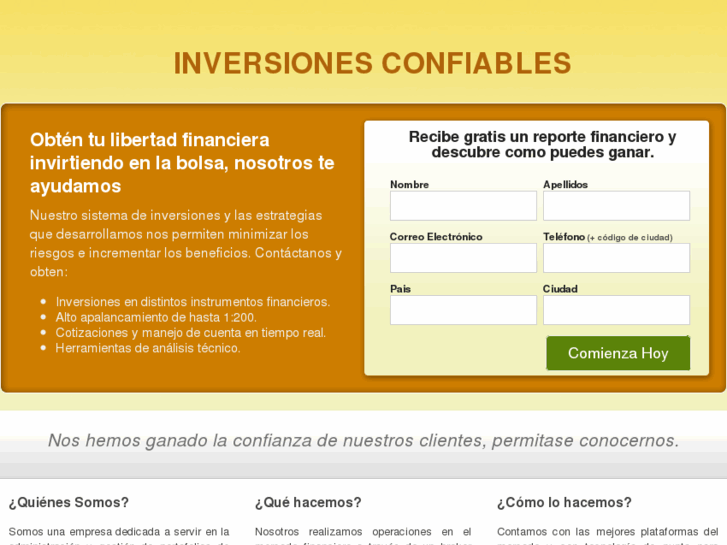 www.inversionesconfiables.com