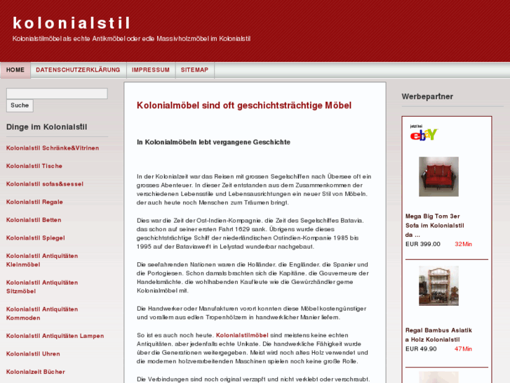 www.kolonialstil.info