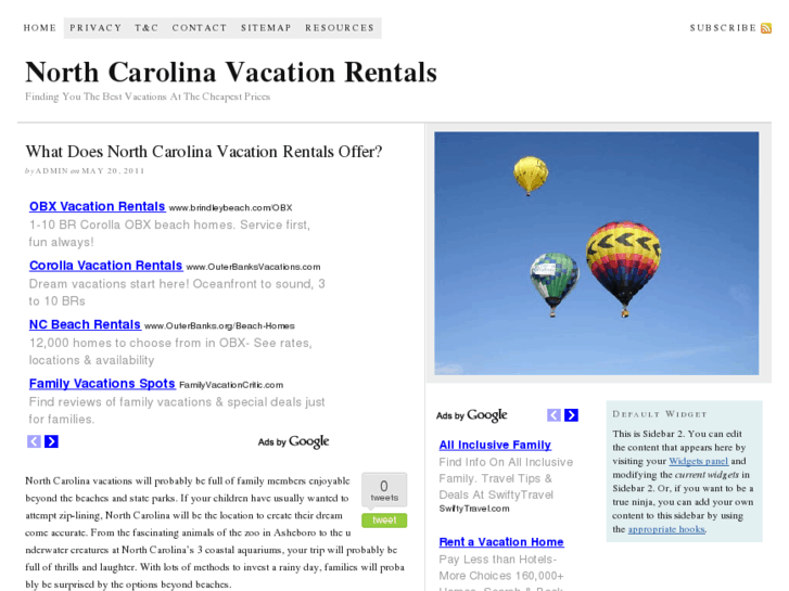 www.northcarolinavacationrentals.org