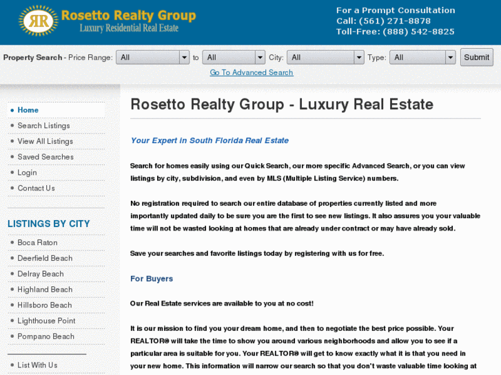 www.rosettorealtygroup.com