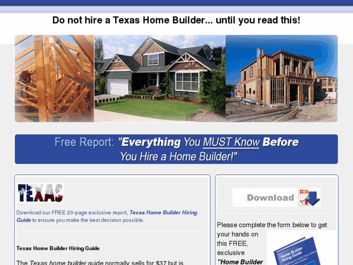 www.texas-homebuilder.com