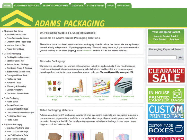 www.adams-packaging.com