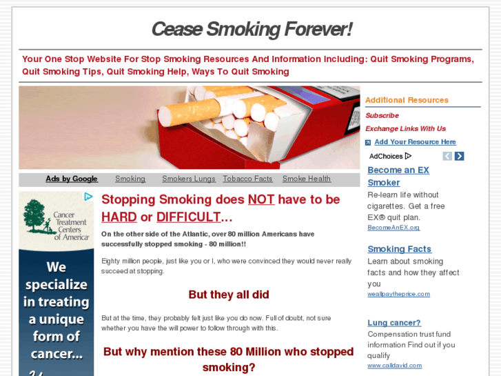 www.ceasesmokingforever.com