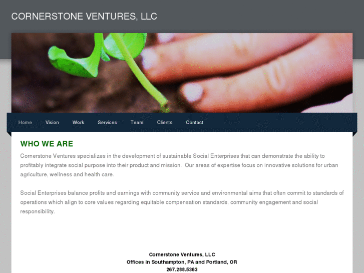 www.cornerstone-ventures.biz