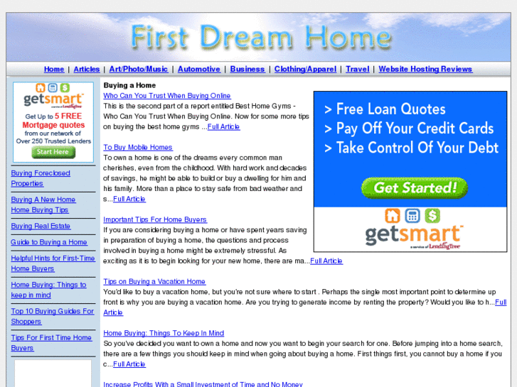 www.firstdreamhome.com